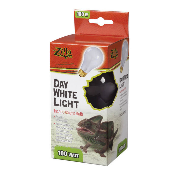 Zilla Incandescent Bulbs Day White, 1ea/100 W