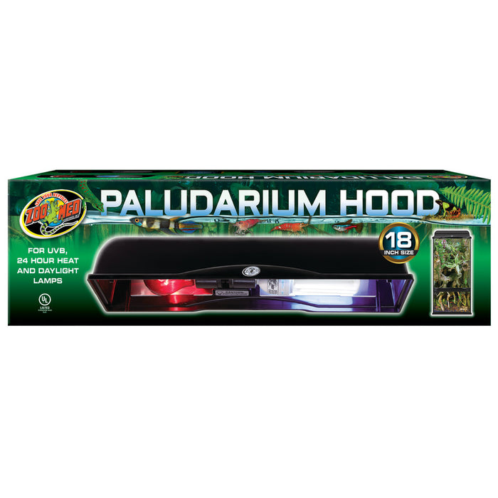 Zoo Med Paludarium Hood Black, 1ea/18 in