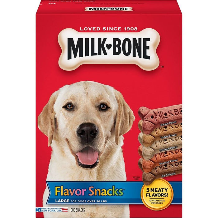 Milk-Bone Flavor Snacks Dog Treats 1ea/LG, 60 oz