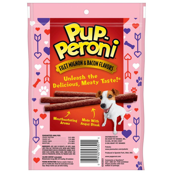 Pup-Peroni Filet Mignon & Bacon Flavor Dog Treats 1ea/5.6 oz