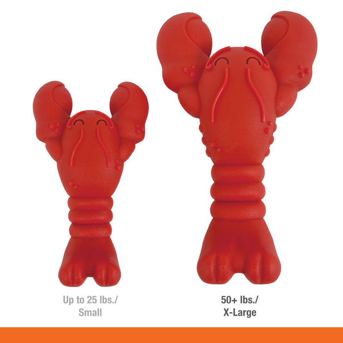 Nylabone Power Chew Lobster Dog Toy Filet Mignon, 1ea/XL - 50+ lb