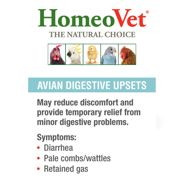 HomeoPet Avian Digestive Upset Supplement 1ea/0.5 fl oz