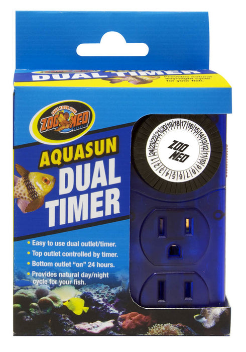 Zoo Med AquaSun Dual Timer Blue, 1ea