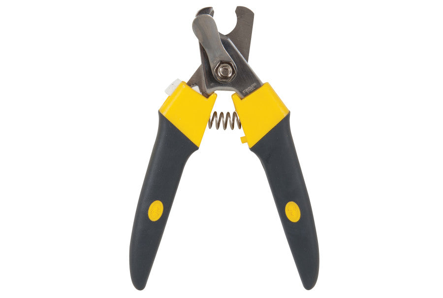 JW Pet Deluxe Dog Nail Clipper Grey/Yellow, 1ea/LG