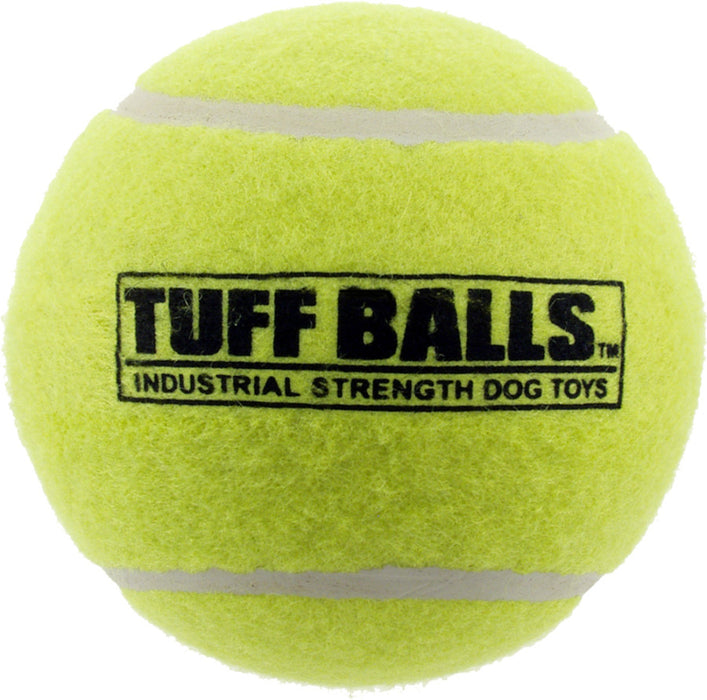 Petsport USA Tuff Ball Dog toy Yellow, 1ea/Bulk, 2.5 in