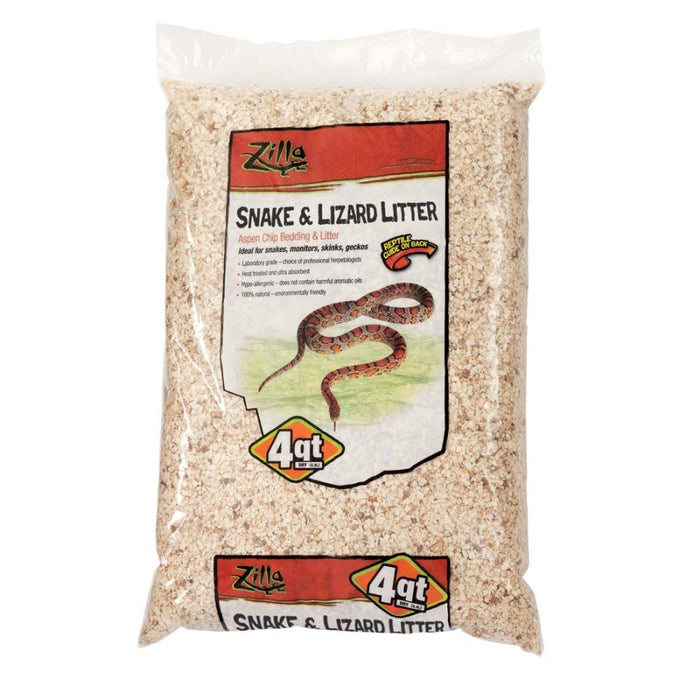 Zilla Snake & Lizard Litter 1ea/4 qt