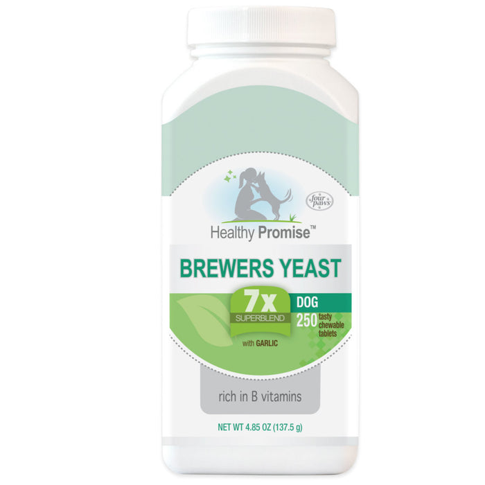 Four Paws Healthy Promise Brewers Yeast for Dogs Immunity, 1ea/250 ct