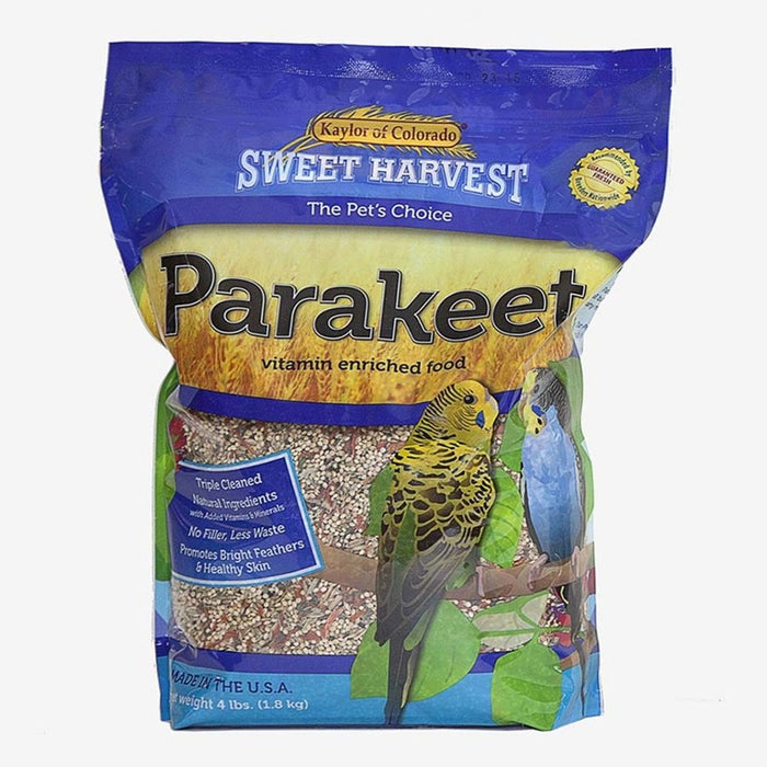 Sweet Harvest Vitamin Enriched Parakeet Food 1ea/4 lb