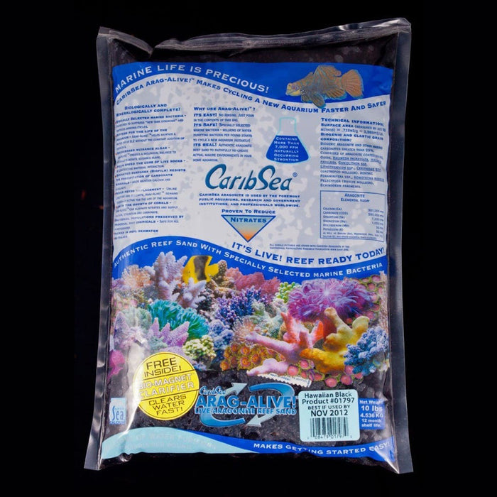 CaribSea Arag-Alive Hawaiian Aquarium Sand (4 -10lb Bags)