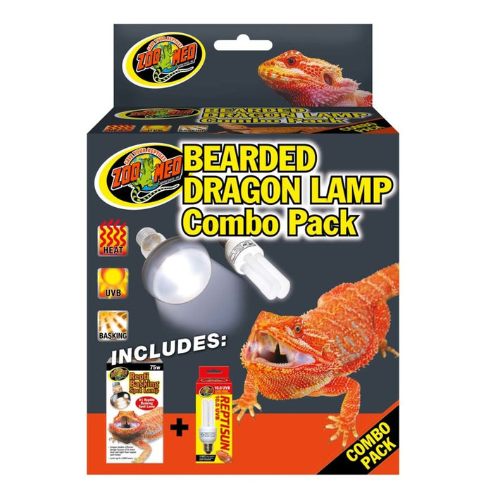 Zoo Med Bearded Dragon Lamp Combo Pack 1ea