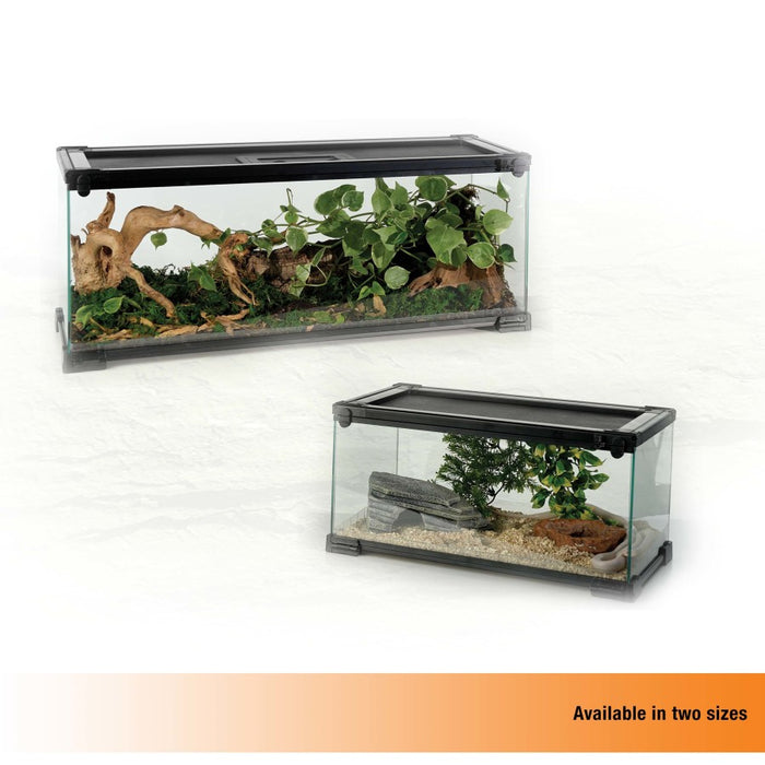 Zilla QuickBuild Terrarium with Easy Clean Bedding Tray 1ea/20 inx12 inx10 in