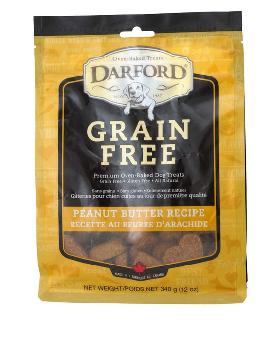 Darford Grain Free Dog Biscuits Peanut Butter Recipe 1ea/12 oz