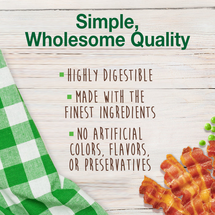 Nylabone Healthy Edibles All-Natural Long Lasting Bacon Flavor Chew Treats 1ea/SMall - Up To 25 lb, 12 ct