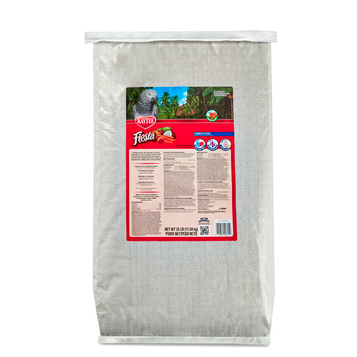 Kaytee Fiesta Parrot Food 1ea/25 lb Bag