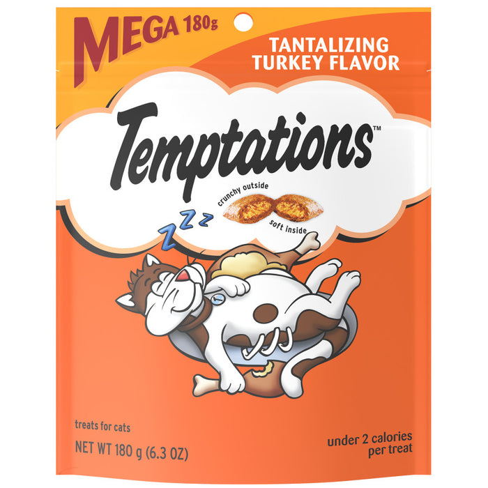 Temptations Classics Crunchy & Soft Adult Cat Treats Tantalizing Turkey, 1ea/6.3 oz