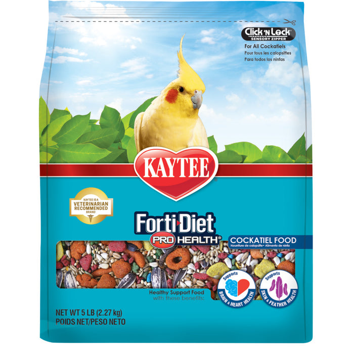 Kaytee Forti-Diet Pro Health Cockatiel Food 1ea/5 lb