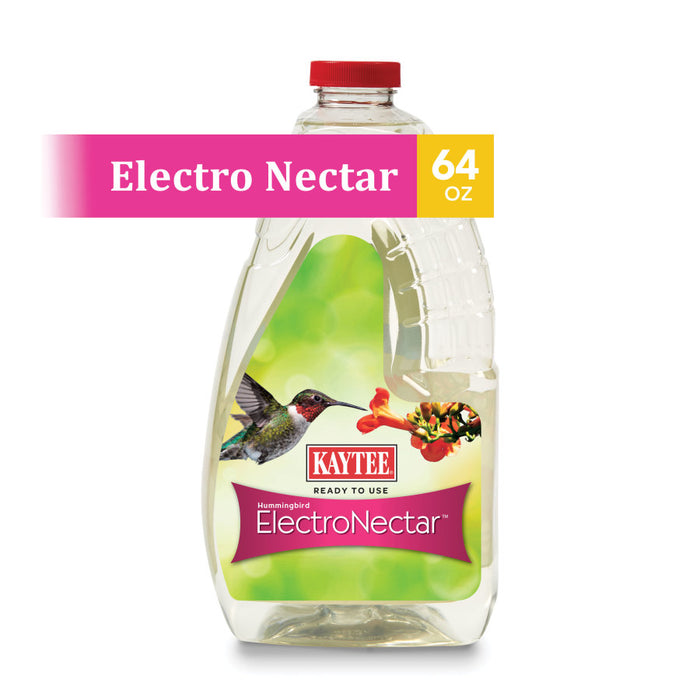 Kaytee Hummingbird ElectroNectar Clear, 1ea/64 oz