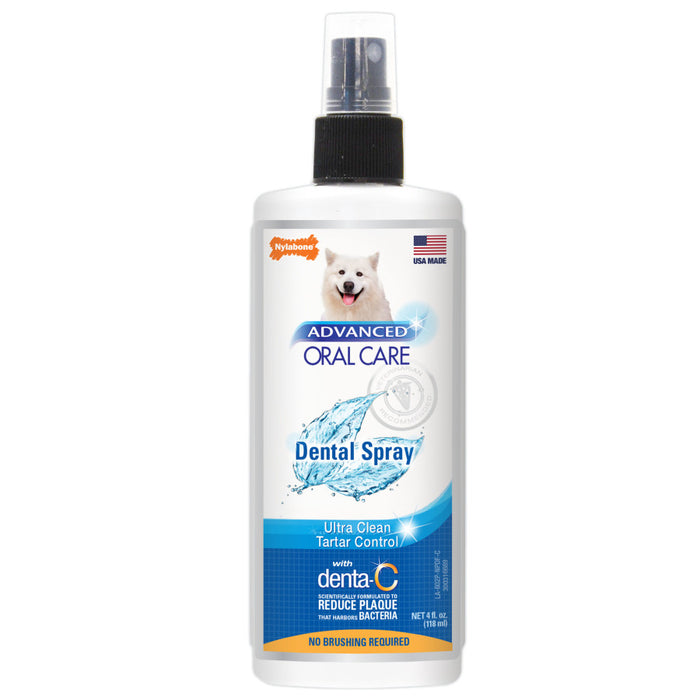 Nylabone Advanced Oral Care Dental Spray Fresh Breath, 1ea/4 oz