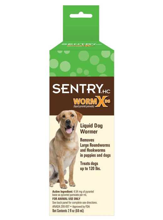 SENTRY WormX DS Liquid Dog Wormer 1ea/2 fl oz