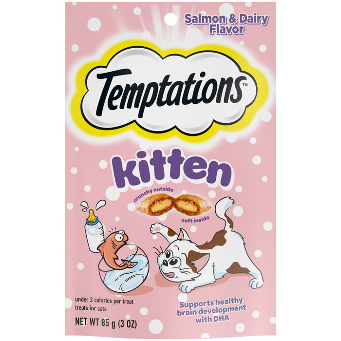 Temptations Kitten Cat Treat Salmon & Dairy, 1ea/3 oz