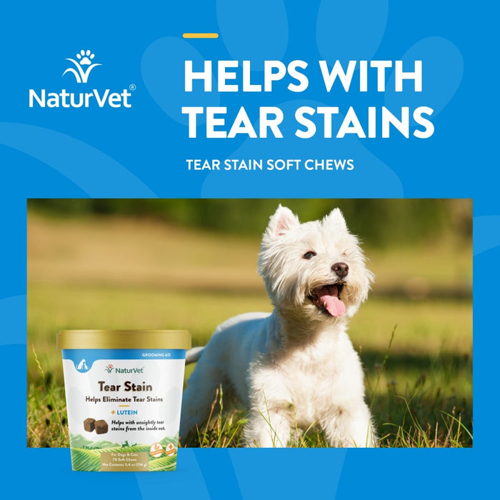 NaturVet Tear Stain Soft Chews 1ea/5.4 oz, 70 ct