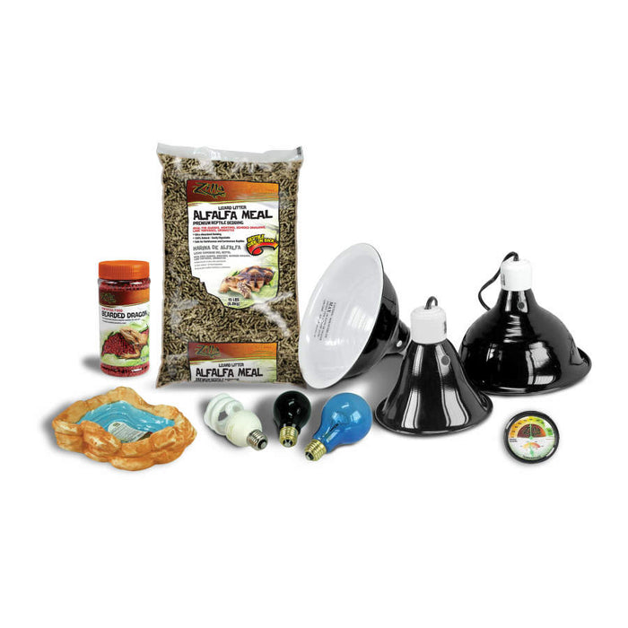 Zilla Deluxe Bearded Dragon Kits 1ea/40 Breeder