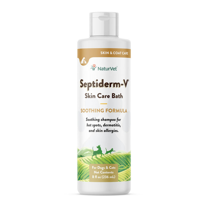 NaturVet Septiderm-V Skin Care Bath 1ea/8 fl oz