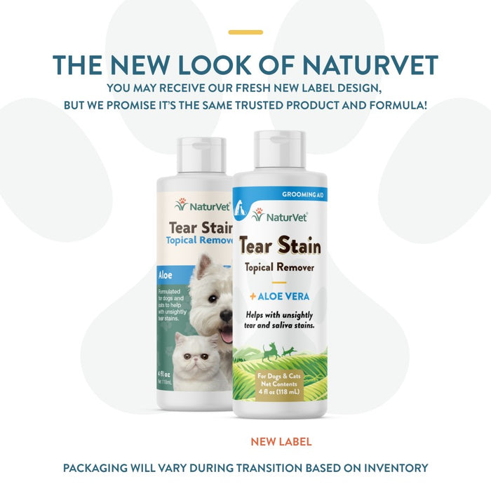 NaturVet Tear Stain Remover (Topical) 1ea/4 fl oz