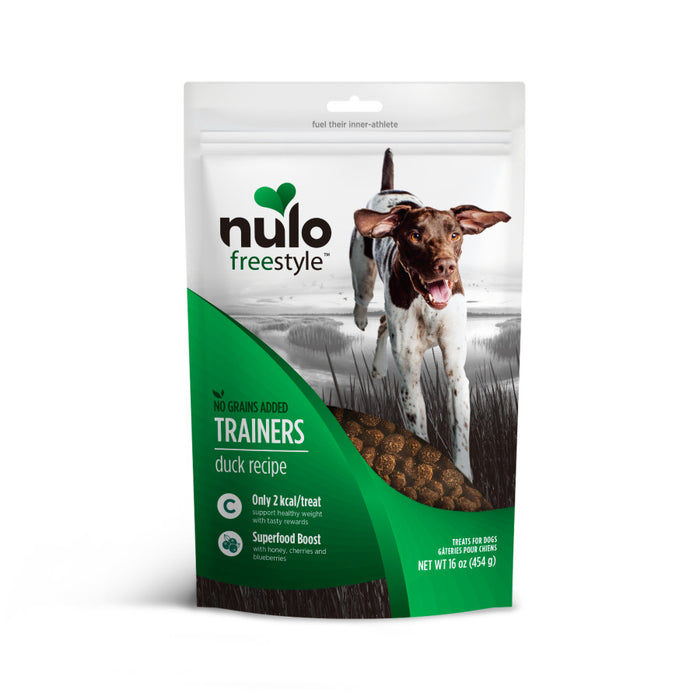 Nulo FreeStyle Trainers Grain-Free Dog Treats Duck, 1ea/16 oz