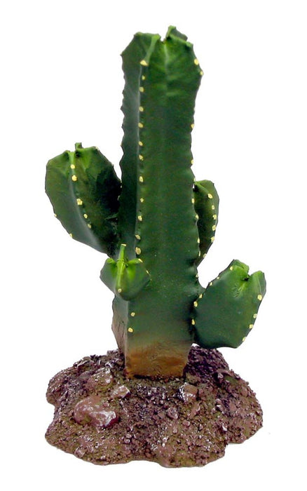 Weco Products Wecorama Badlands Tetragonus Cactus Terrarium Ornament Brown, Green, 1ea/5.6 in