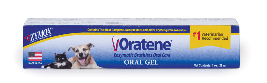 Zymox Oratene Antiseptic Oral Gel for Dogs 1ea/1 oz