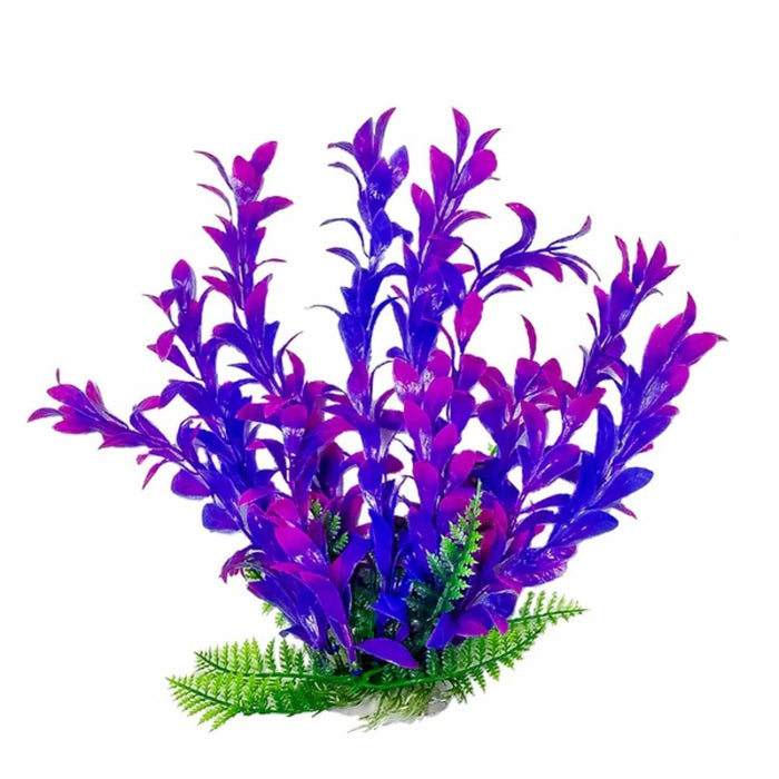 Aquatop Hygro Aquarium Plant with Weighted Base Pink, Purple, 1ea/9 in