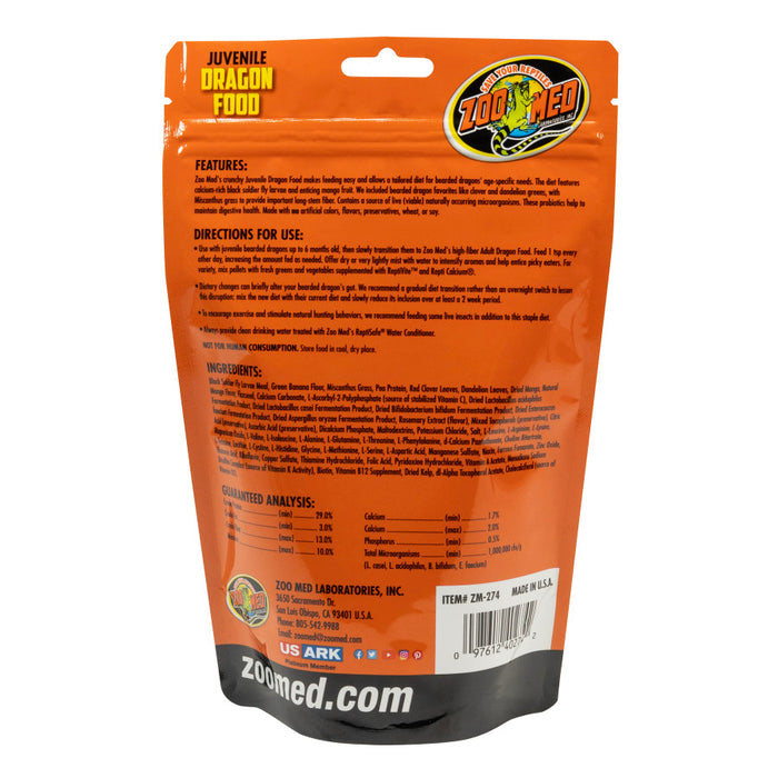 Zoo Med Juvenile High Protein Dragon Food 1ea/4.5 oz