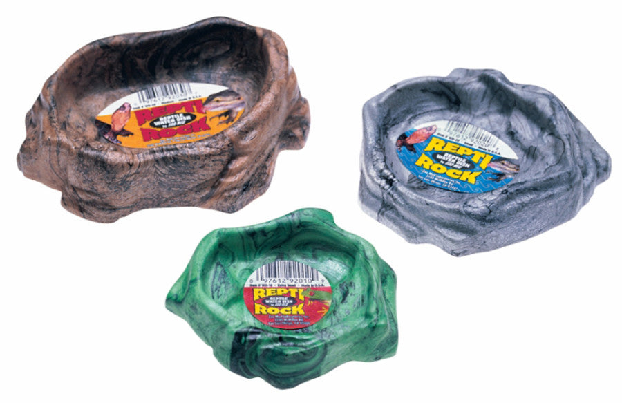 Zoo Med Repti Rock Water Dish Assorted, 1ea/XS