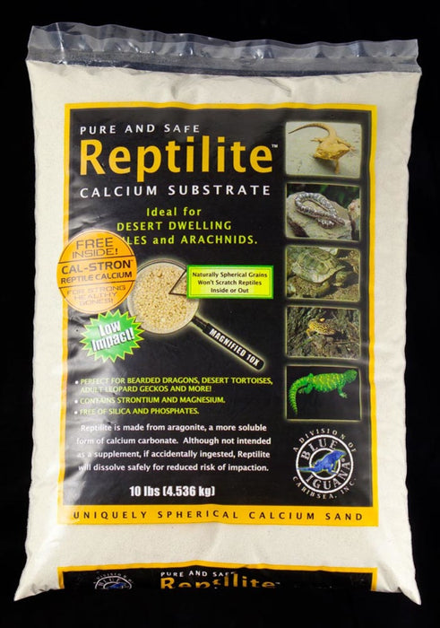 CaribSea All Natural Reptile Calcium Substrate Natural, 4ea/10 lb