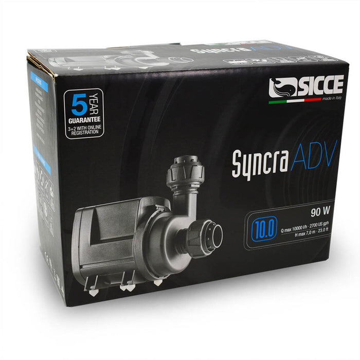 Sicce SYNCRA ADV 10.0 Return Pump - 2700 GPH 1ea