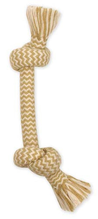 Mammoth Pet Products Flossy Chews EXTRA Peanut Butter Scented Dog Toy 2 Knot Bone, 1ea/LG, 14 in