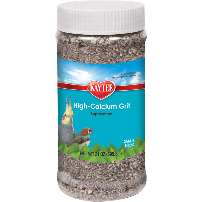 Kaytee Hi-Calcium Grit for Small Birds - Jar 1ea/21 oz