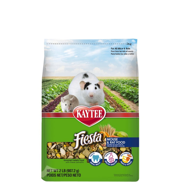 Kaytee Fiesta Mouse and Rat Food 1ea/2 lb