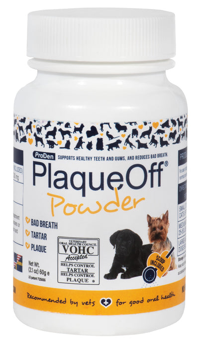 NaturVet Proden PlaqueOff Powder for Dogs 1ea/60 g/2 Pack