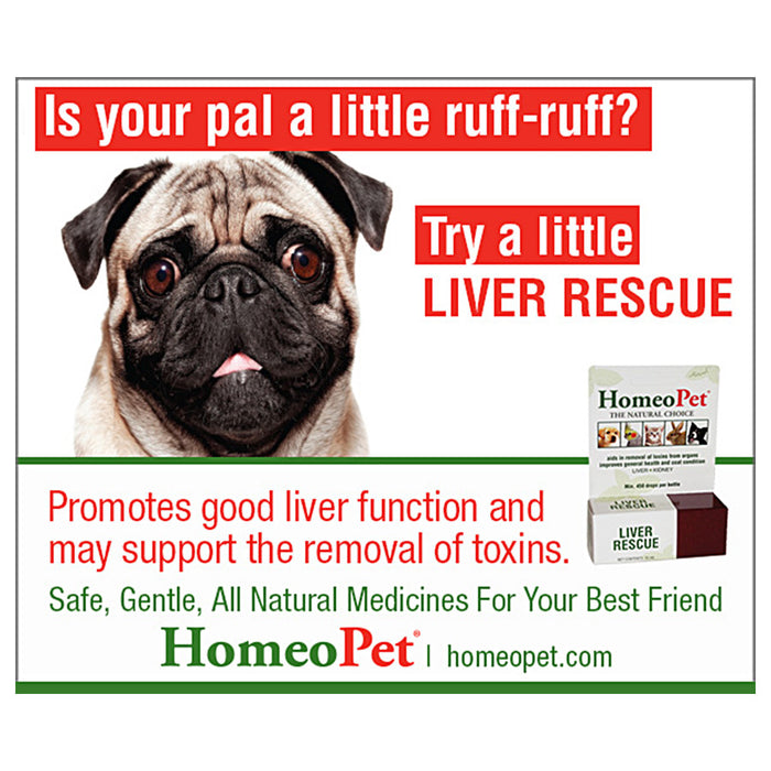 HomeoPet Liver Rescue 1ea/15 ml