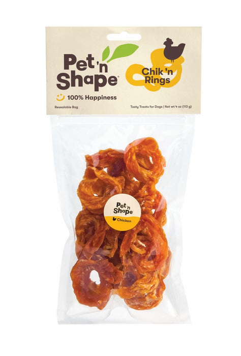 Pet 'N Shape Chik 'n Rings Dog Treat 1ea/4 oz