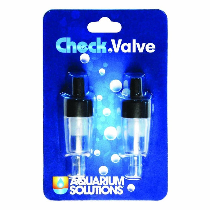 Aquarium Solutions Airline Check Valve Clear, Black, 1ea/2 pk