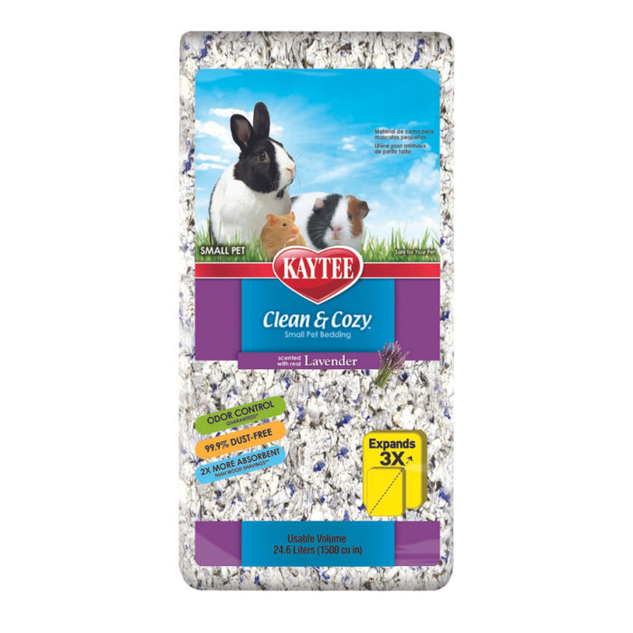 Kaytee Clean & Cozy Lavender Bedding 1ea/24.6 l