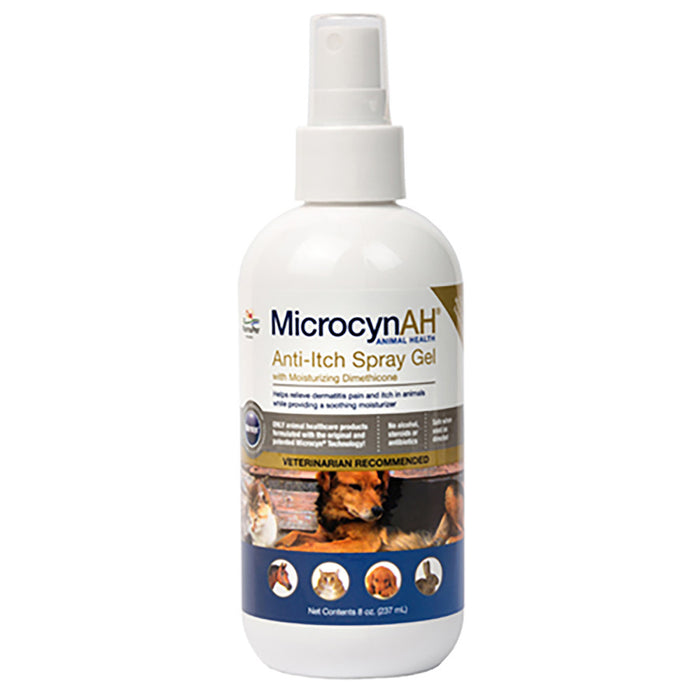 MicrocynAH Anti-Itch Spray Gel 1ea/8 oz