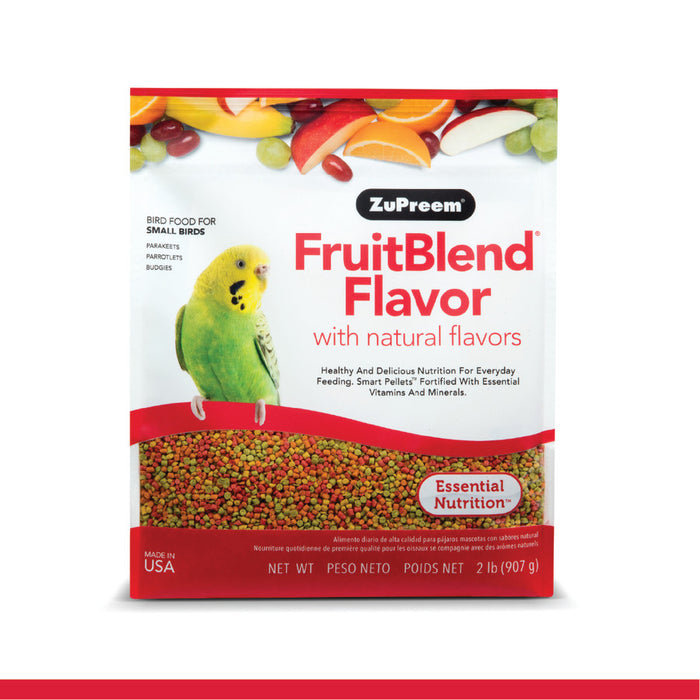 ZuPreem FruitBlend Bird Food Small Birds, 1ea/2 lb