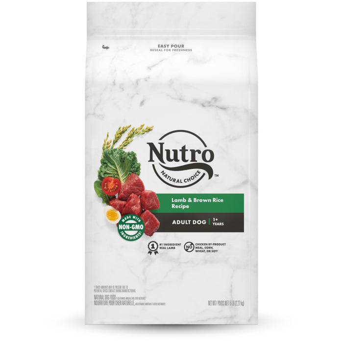 Nutro Products Natural Choice Adult Dry Dog Food Lamb & Brown Rice, 1ea/5 lb