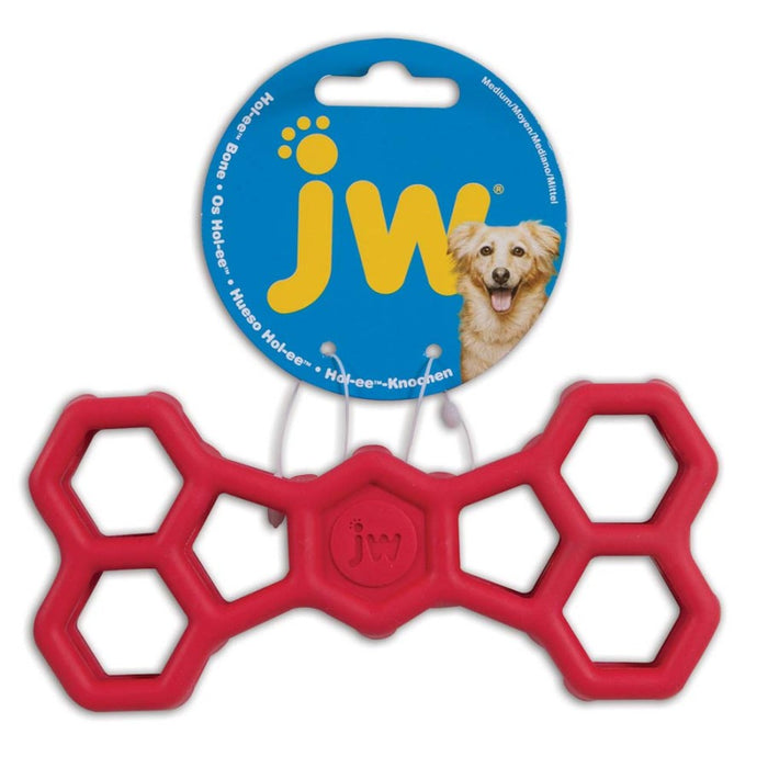 JW Pet Hol-ee Bone Dog Toy Assorted, 1ea/SM