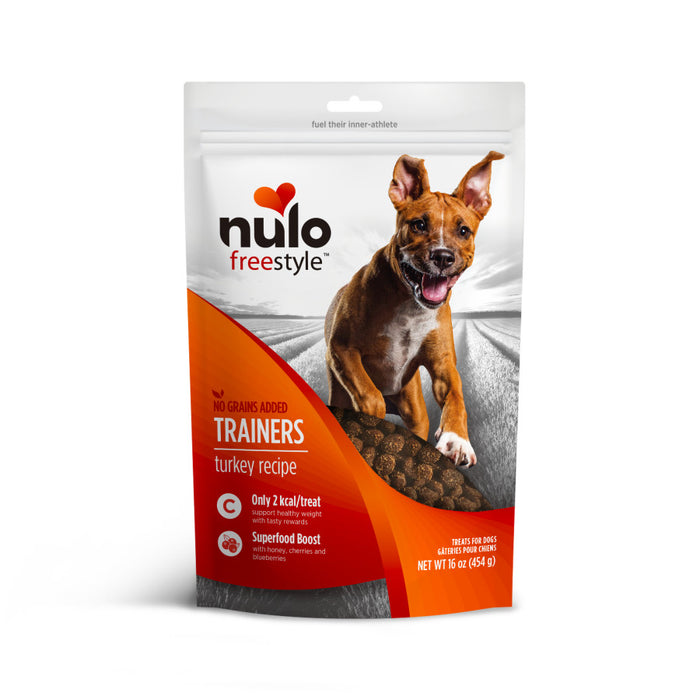 Nulo FreeStyle Trainers Grain-Free Dog Treats Turkey, 1ea/16 oz
