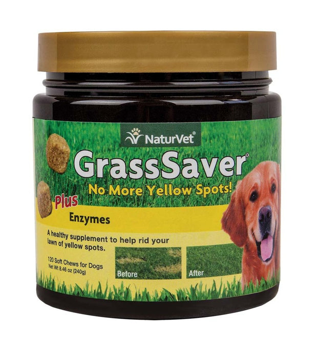 NaturVet GrassSaver Soft Chews 1ea/8.46 oz, 120 ct